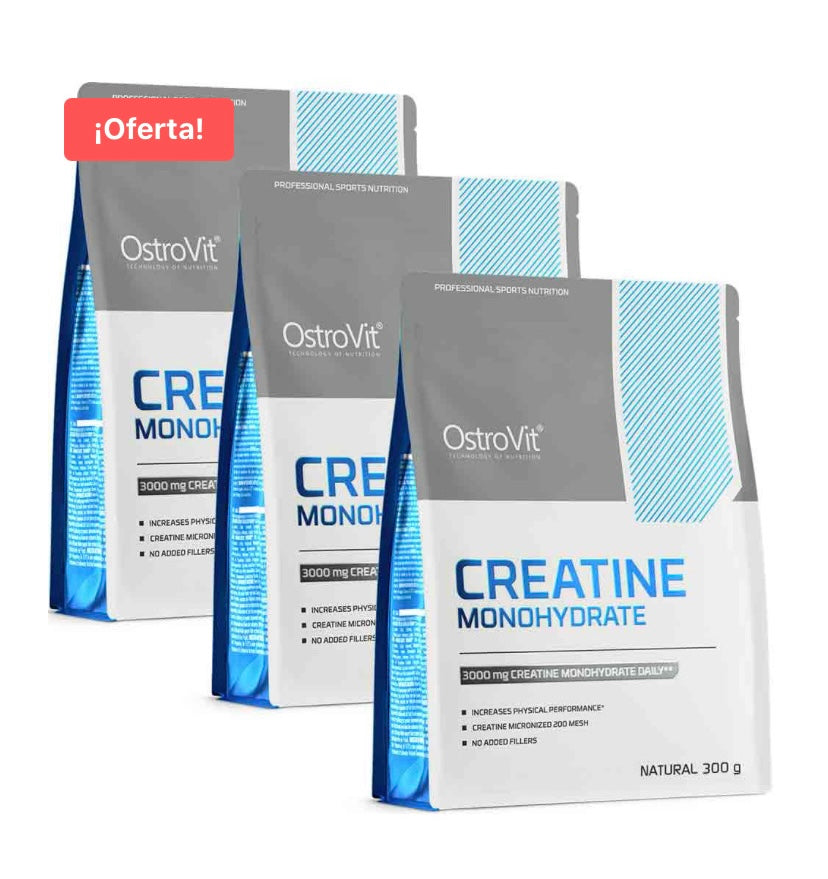 3 Creatinas Ostrovit 300g c/u
